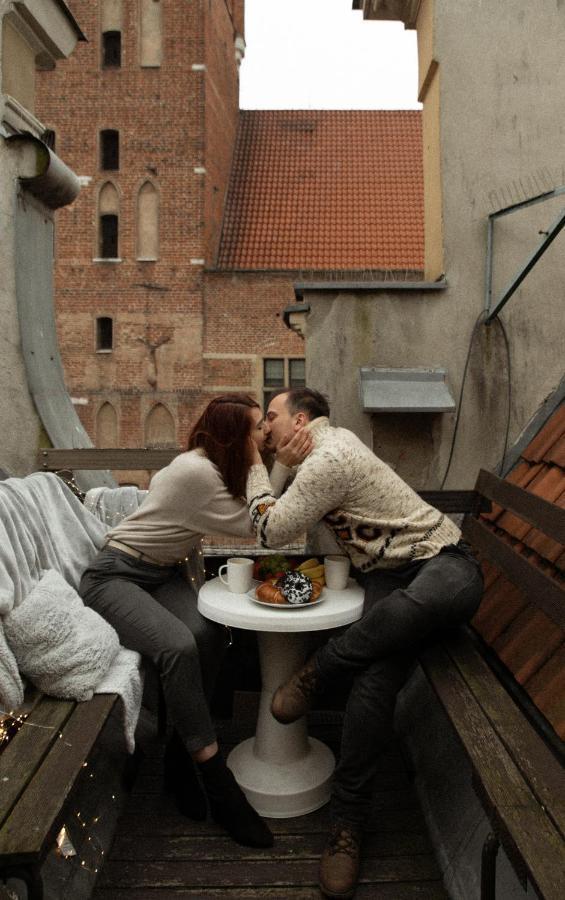 Elite Apartments Rooftop With A View Of The Old Town Danzica Esterno foto